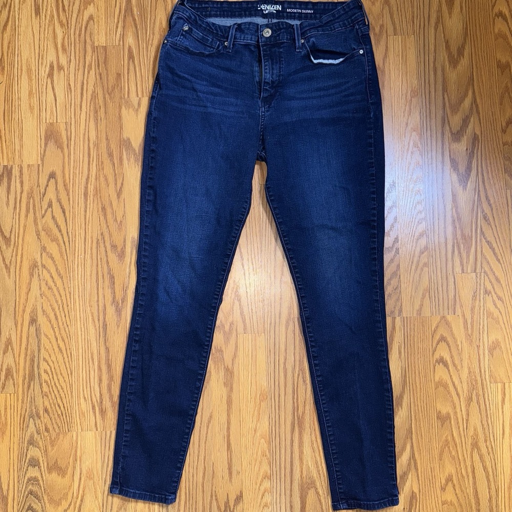Denizen From Levi's Women's Moder Skinny Denim Jeans Blue Size 31 X 30 - Picture 3 of 8